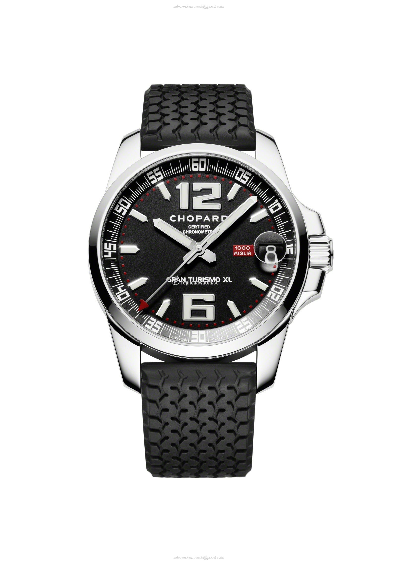 168997-3001 Chopard Classic Racing Mille Miglia Gran Turismo XL Stainless Steel