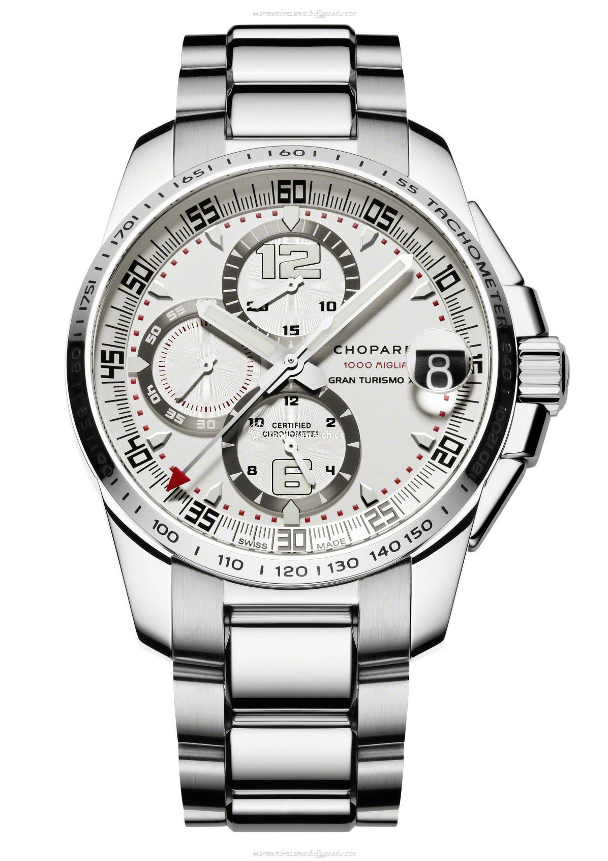158459-3002 Chopard Classic Racing Mille Miglia GT XL Chrono Stainless Steel