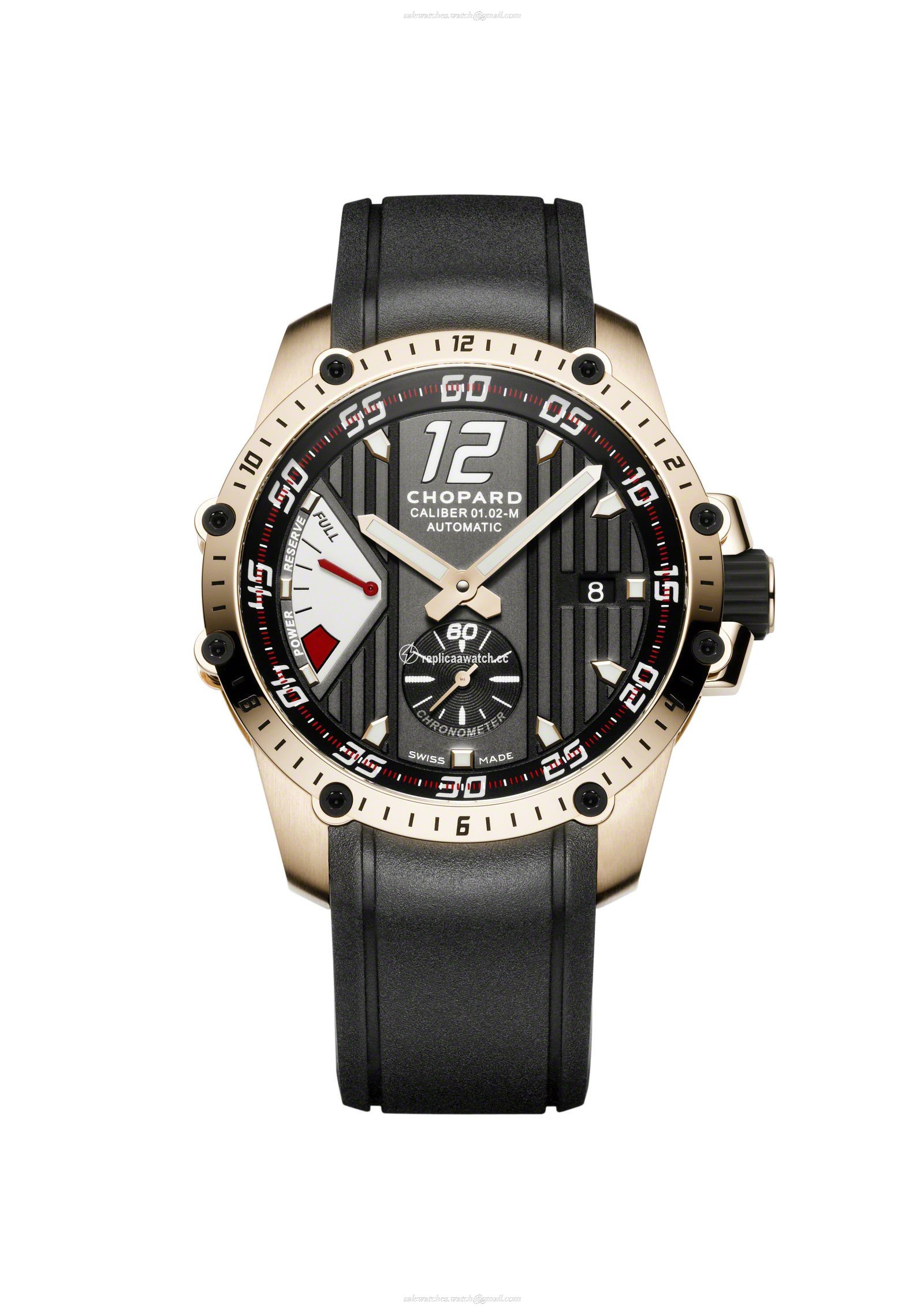 161291-5001 Chopard Classic Racing Superfast Power Control 18-Carat Rose Gold