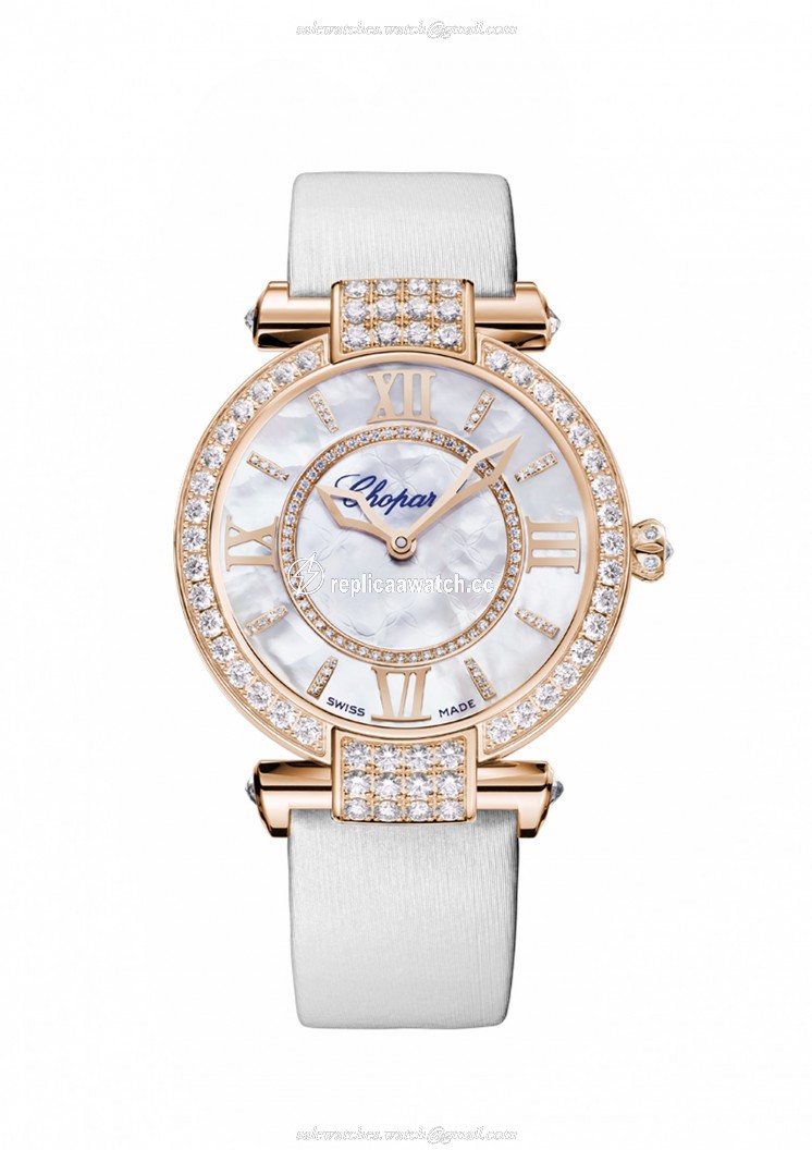 384242-5005 Chopard Imperiale 36 MM Watch 18-Carat Rose Gold & Diamonds
