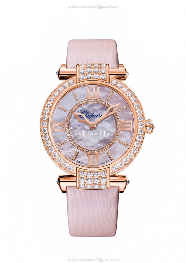 384242-5006 Chopard Imperiale 36 MM Watch 18-Carat Rose Gold & Diamonds