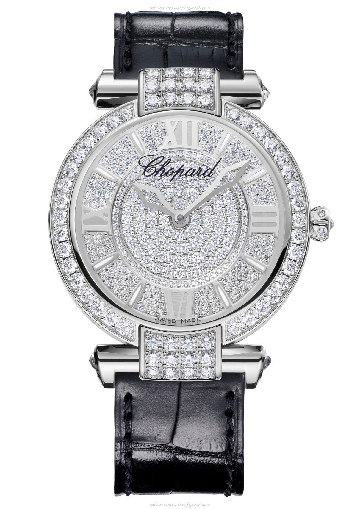 384242-1001 Chopard Imperiale 36 MM Watch 18-Carat White Gold & Diamonds