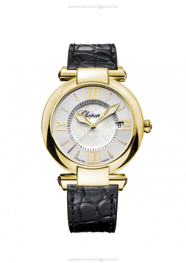 384221-0001 Chopard Imperiale 36 MM Watch 18-Carat Yellow Gold & Amethysts