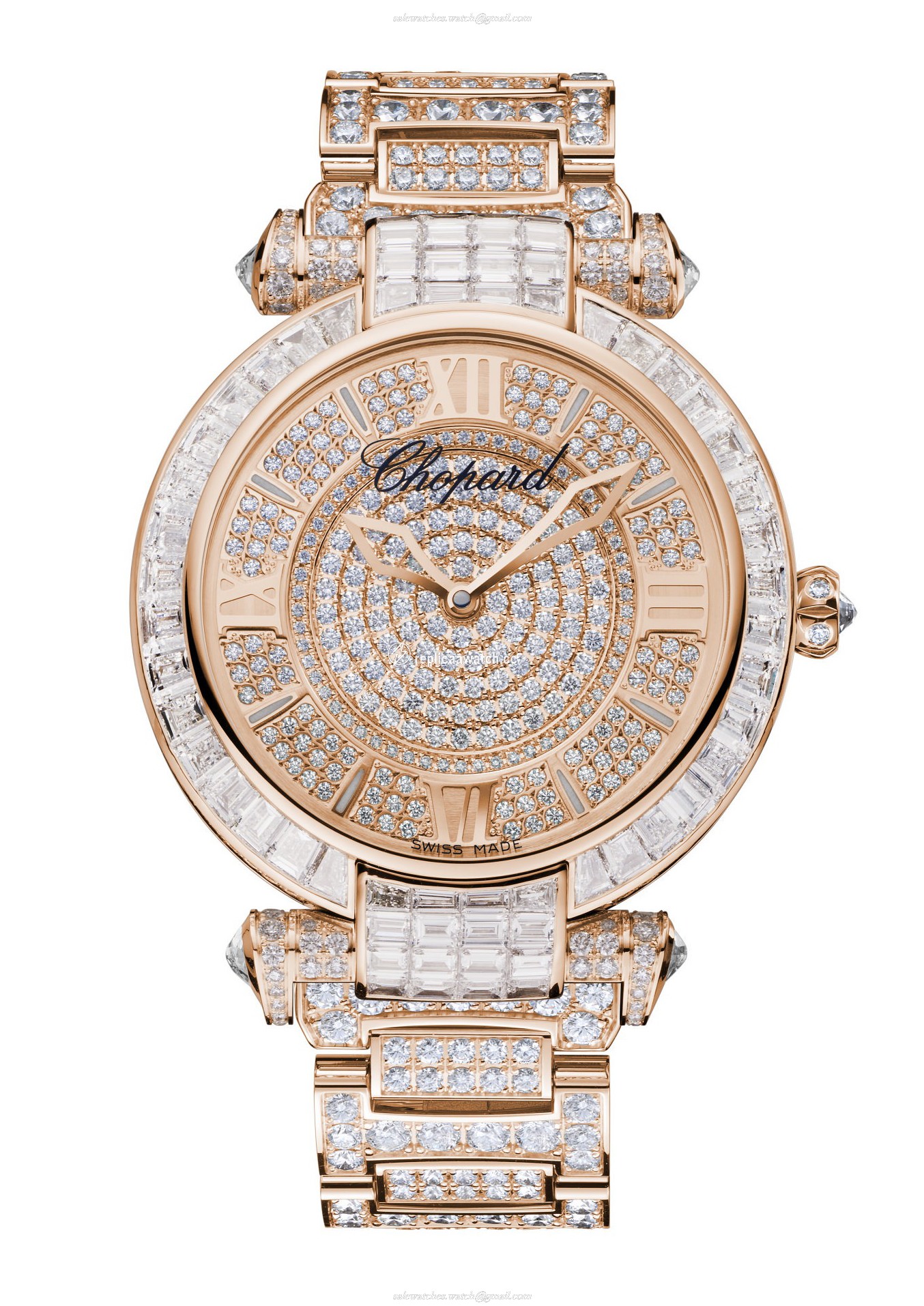 384239-5004 Chopard Imperiale 40 MM Watch 18-Carat Rose Gold & Diamonds