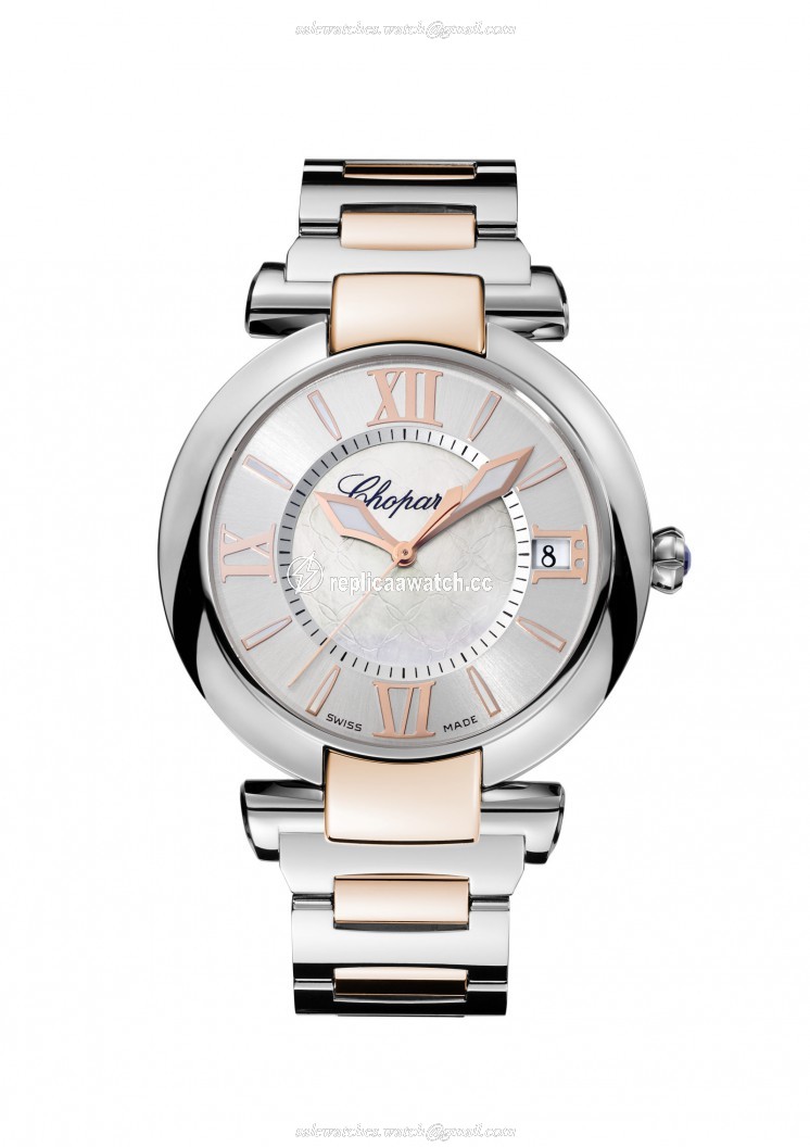 388531-6002 Chopard Imperiale 40 MM Watch 18-Carat Rose Gold, Stainless Steel & Amethyst