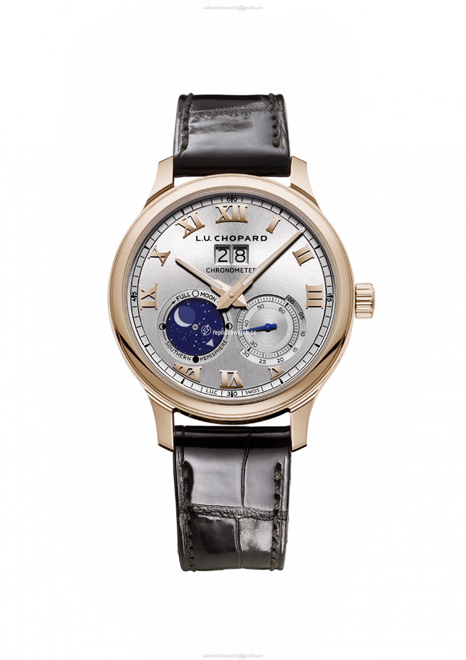 161969-5001 Chopard L.U.C Lunar Big Date 18-Carat Rose Gold