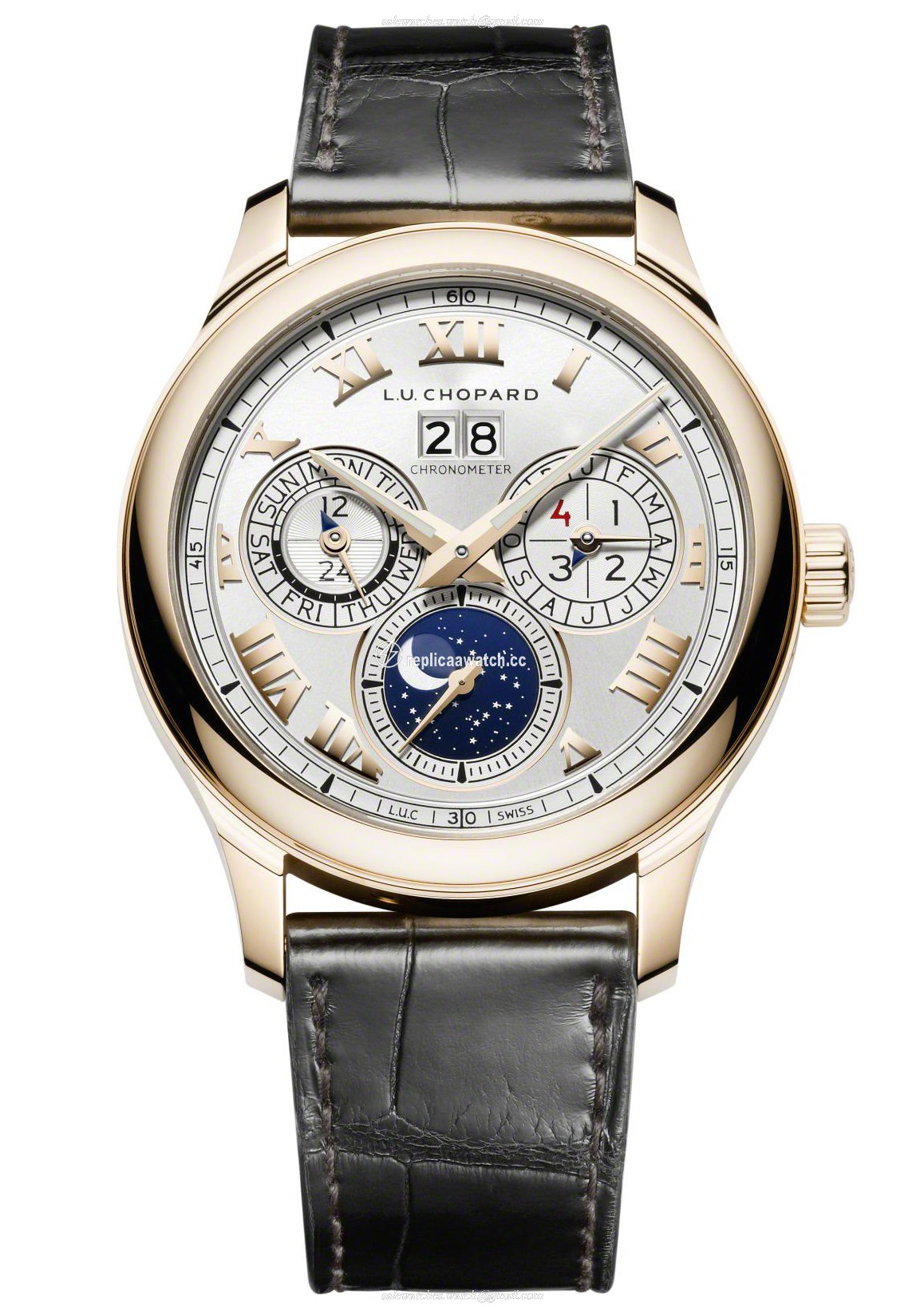 161927-5001 Chopard L.U.C Lunar One 18-Carat Rose Gold