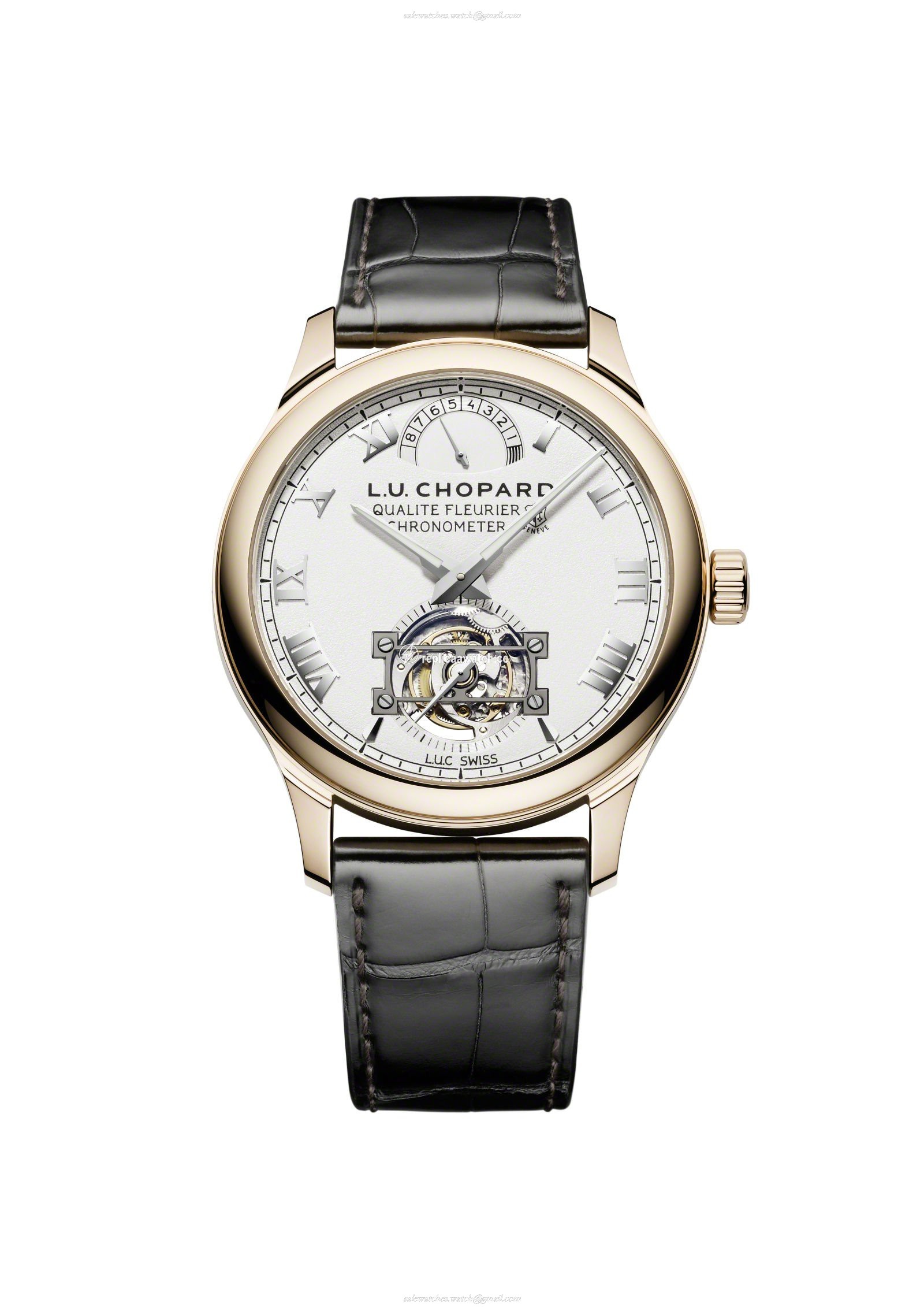 161929-5001 Chopard L.U.C Triple Certification Tourbillon of 18-Carat Rose Gold