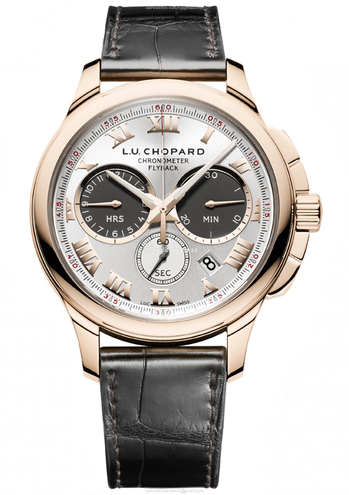 161928-5001 Chopard L.U.C XP Chrono One 18-Carat Rose Gold