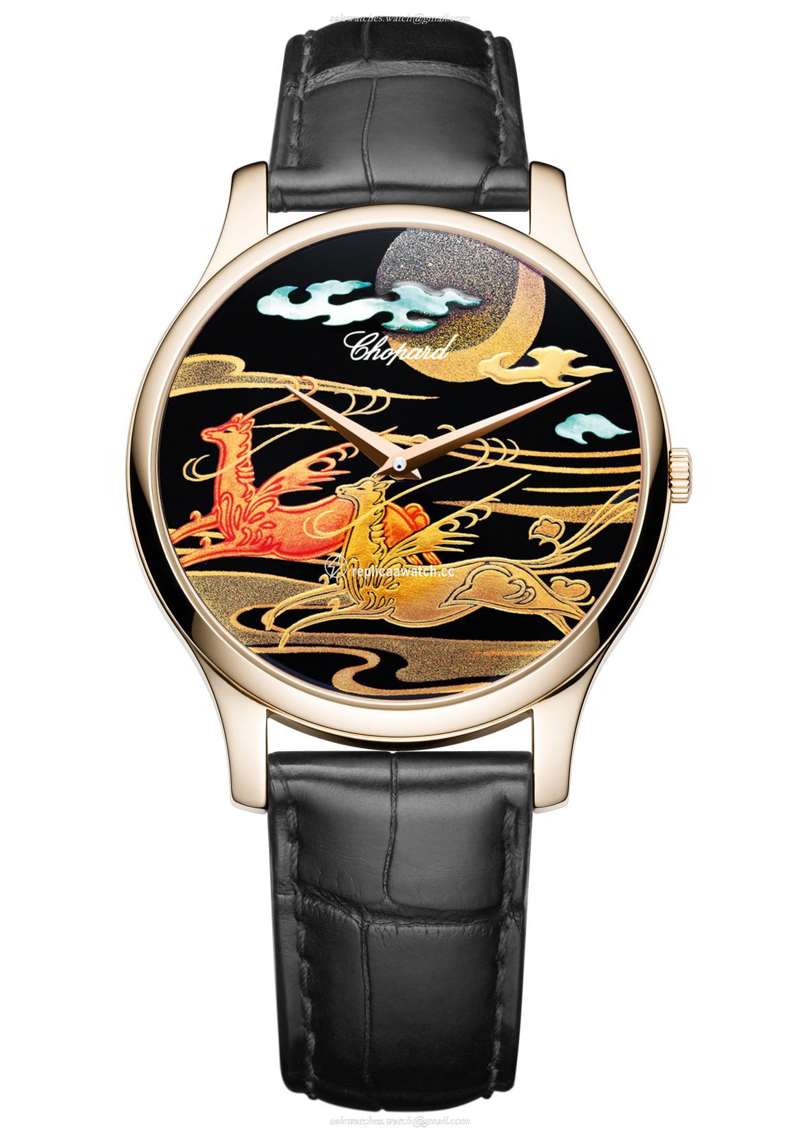 161902-5045 Chopard L.U.C XP Urushi 18-Carat Rose Gold