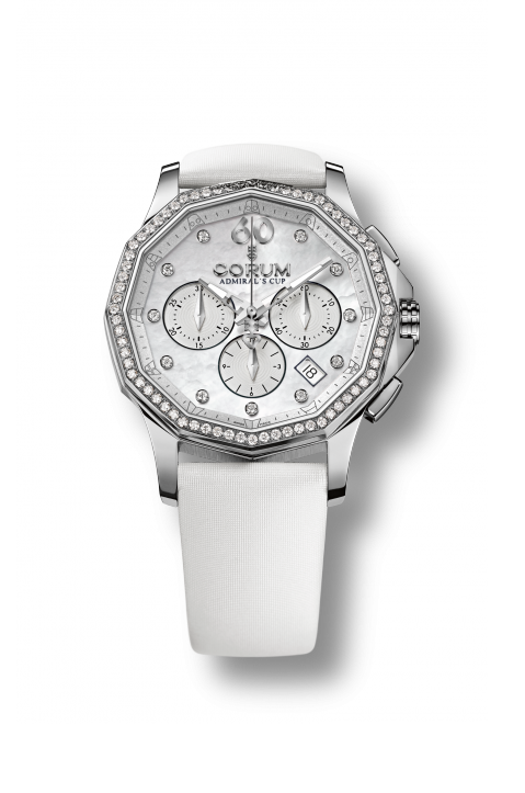 132.101.47/0F49 PN19 Corum Admirals Cup Ladies Legend 38 Chronograph