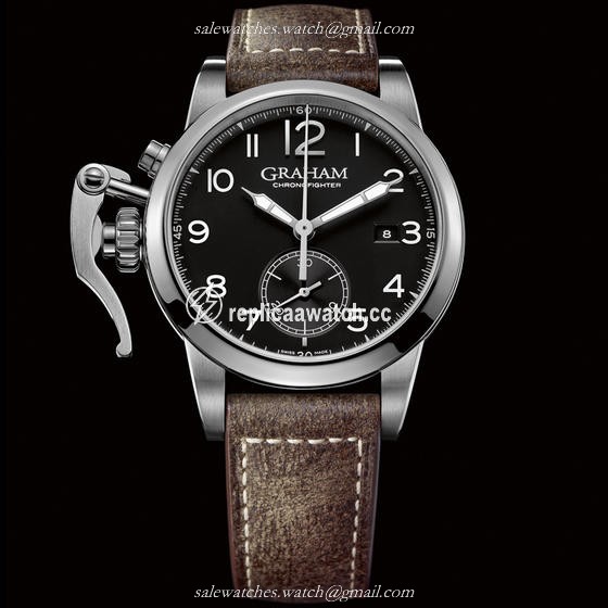 2CXAS.B01A George Graham Chronofighter 1695 Steel