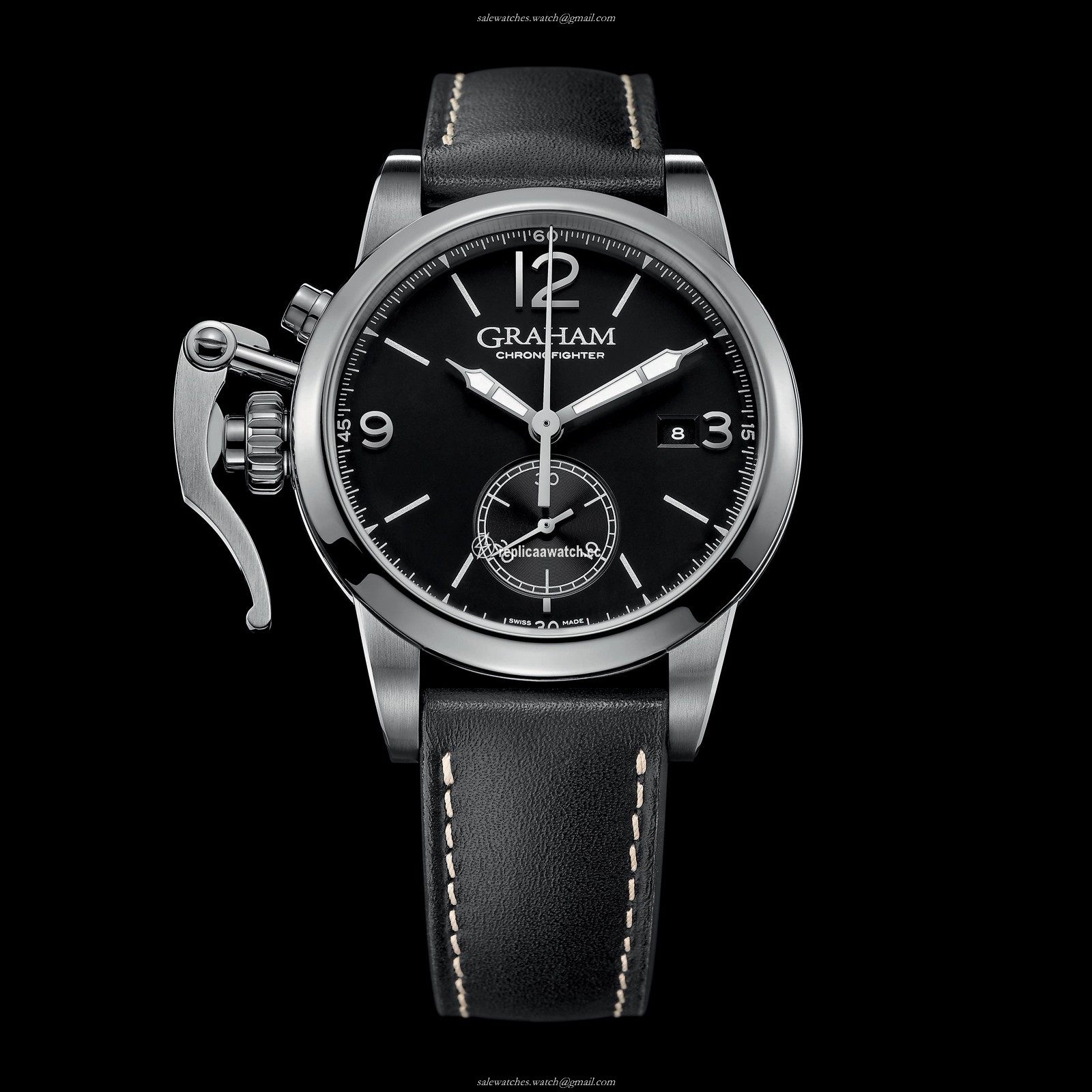 2CXAS.B02A George Graham Chronofighter 1695 Steel