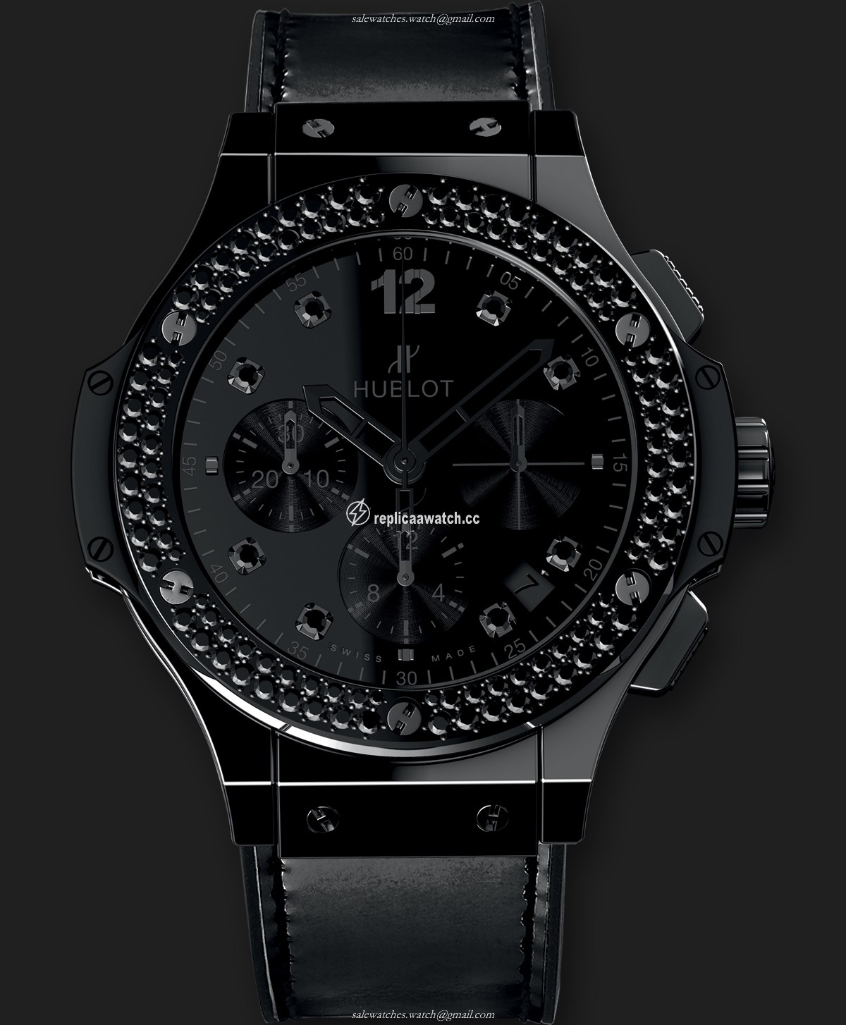 341.CX.1210.VR.1100 Hublot Big Bang All Black Shiny
