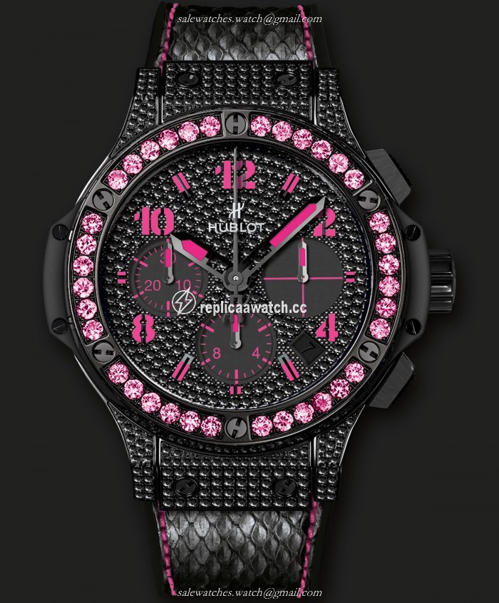 341.SV.9090.PR.0933 Hublot Big Bang Black Fluo Pink