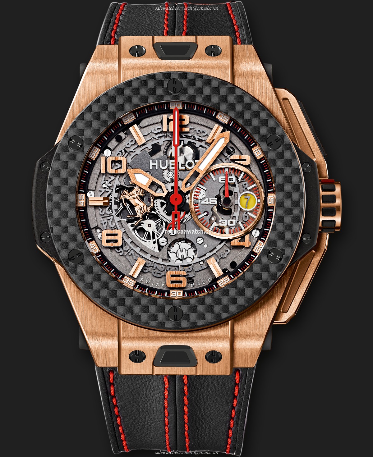 401.OQ.0123.VR Hublot Big Bang Ferrari King Gold Carbon