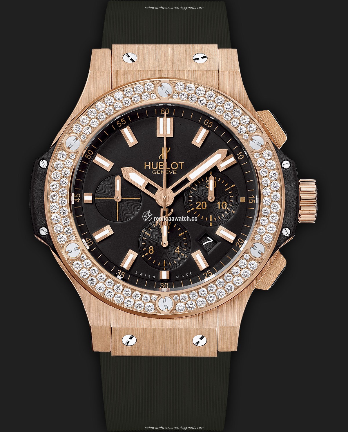 301.PX.1180.RX.1104 Hublot Big Bang Gold Diamonds