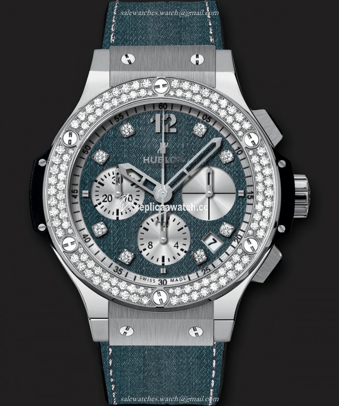 341.SX.2710.NR.1104.JEANS Hublot Big Bang Jeans Diamonds