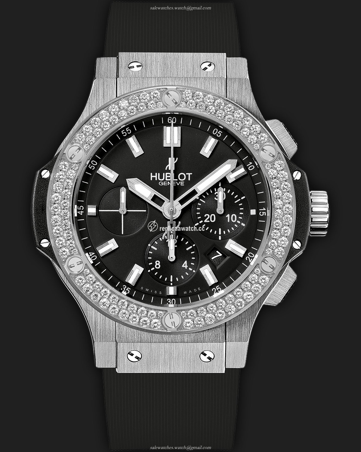 301.SX.1170.RX.1104 Hublot Big Bang Steel Diamonds