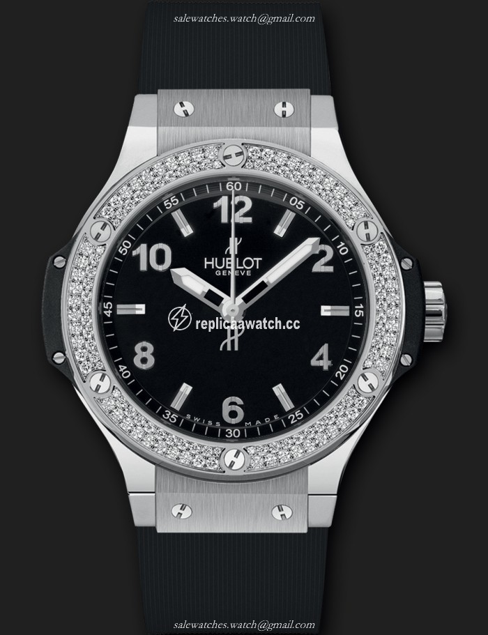 361.SX.1270.RX.1104 Hublot Big Bang Steel Diamonds