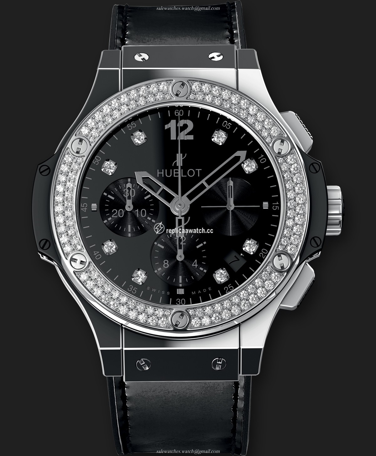 341.SX.1270.VR.1104 Hublot Big Bang Steel Shiny