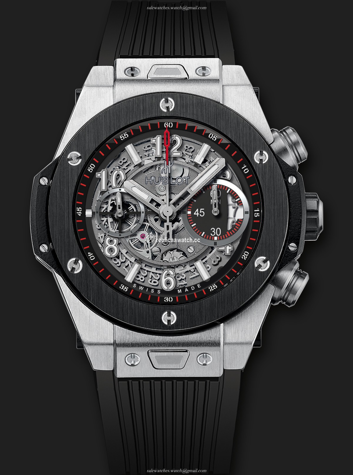 411.NM.1170.RX Hublot Big Bang Unico Titanium Ceramic