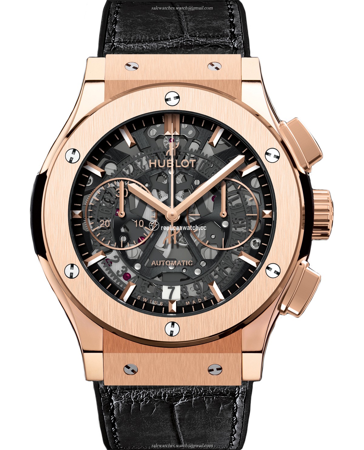 525.OX.0180.LR Hublot Classic Fusion Aero Chronograph King Gold 45MM