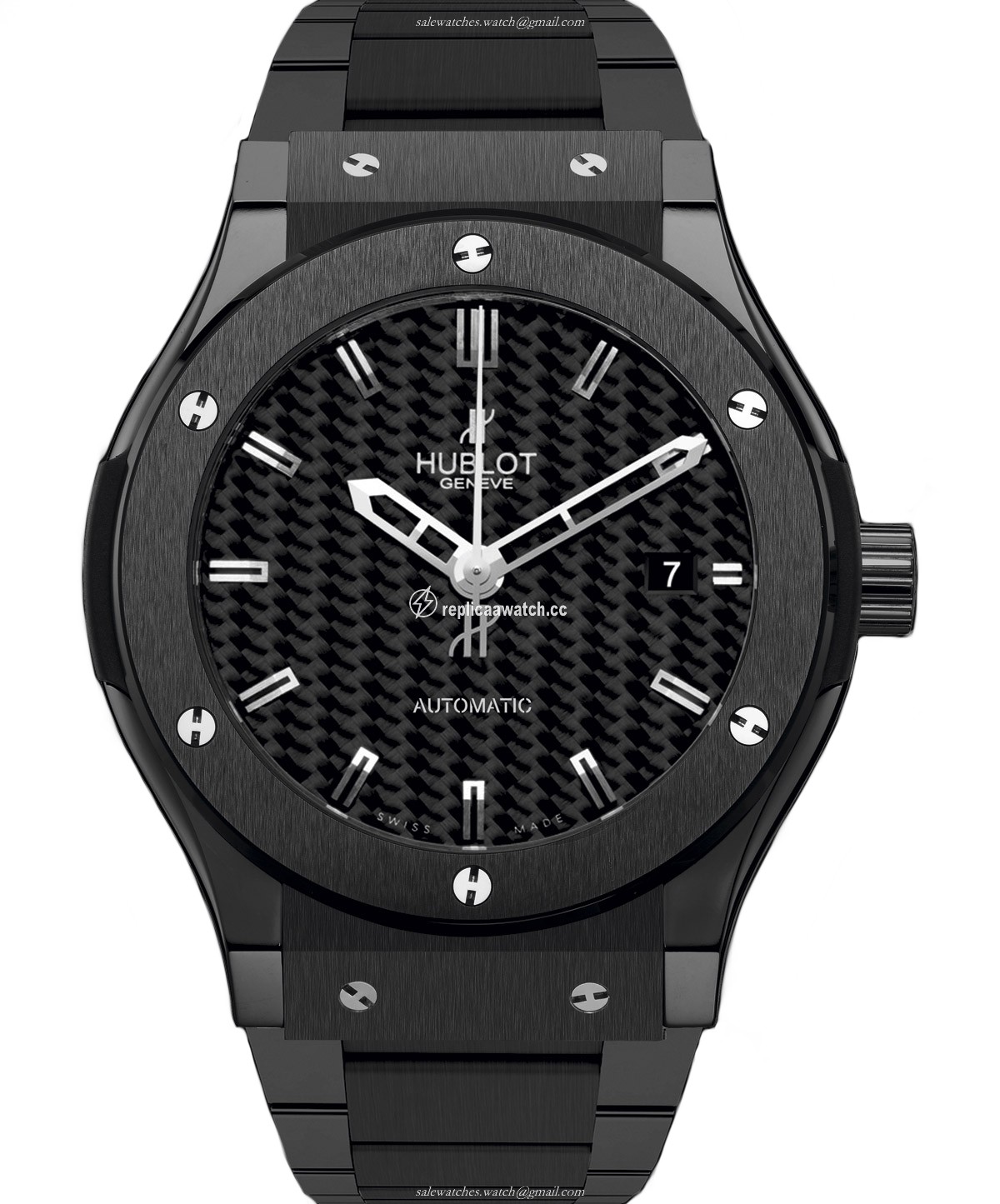 511.CM.1770.CM Hublot Classic Fusion Black Magic Bracelet 45MM
