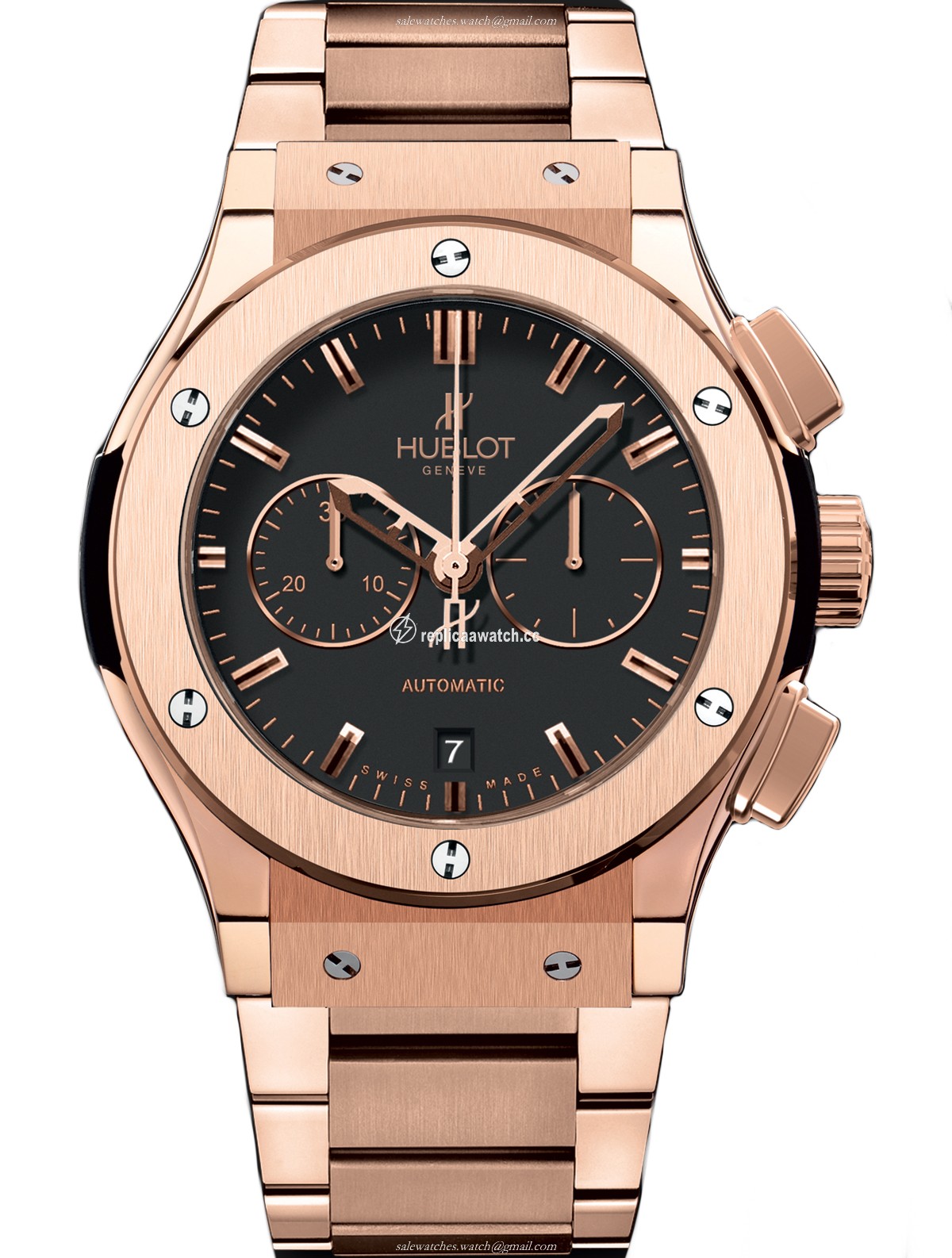 541.OX.1180.OX Hublot Classic Fusion Chronograph King Gold Bracelet