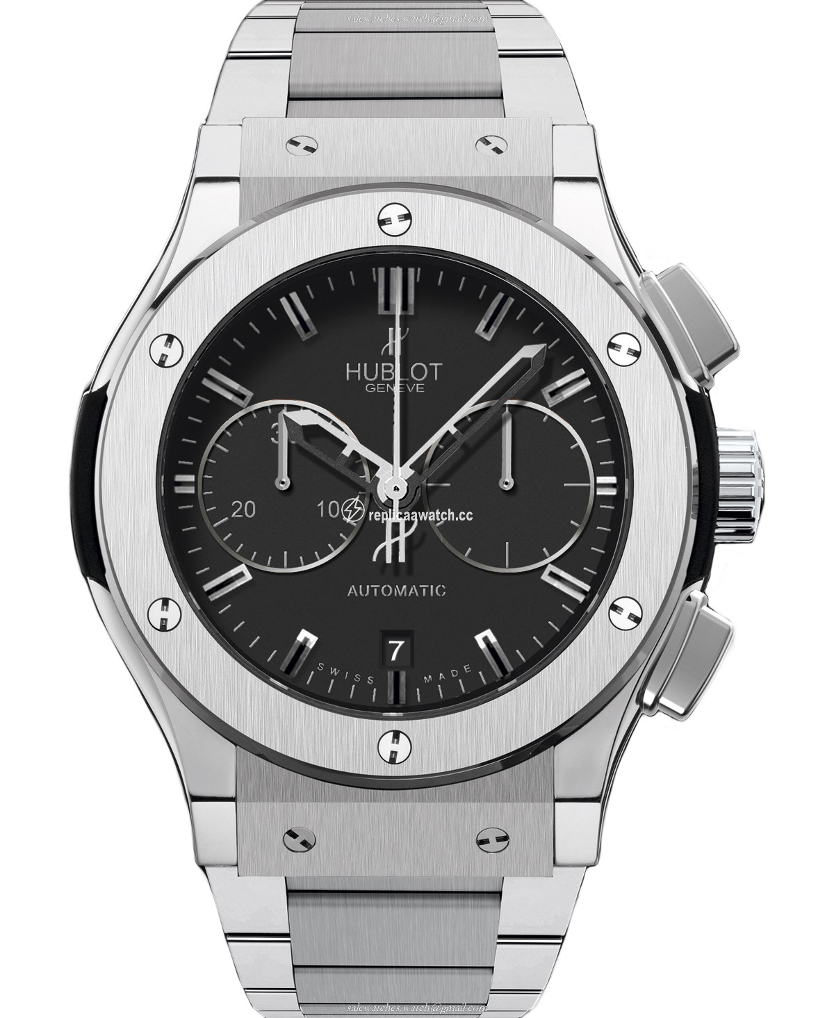 521.NX.1170.NX Hublot Classic Fusion Chronograph Titanium Bracelet 45MM