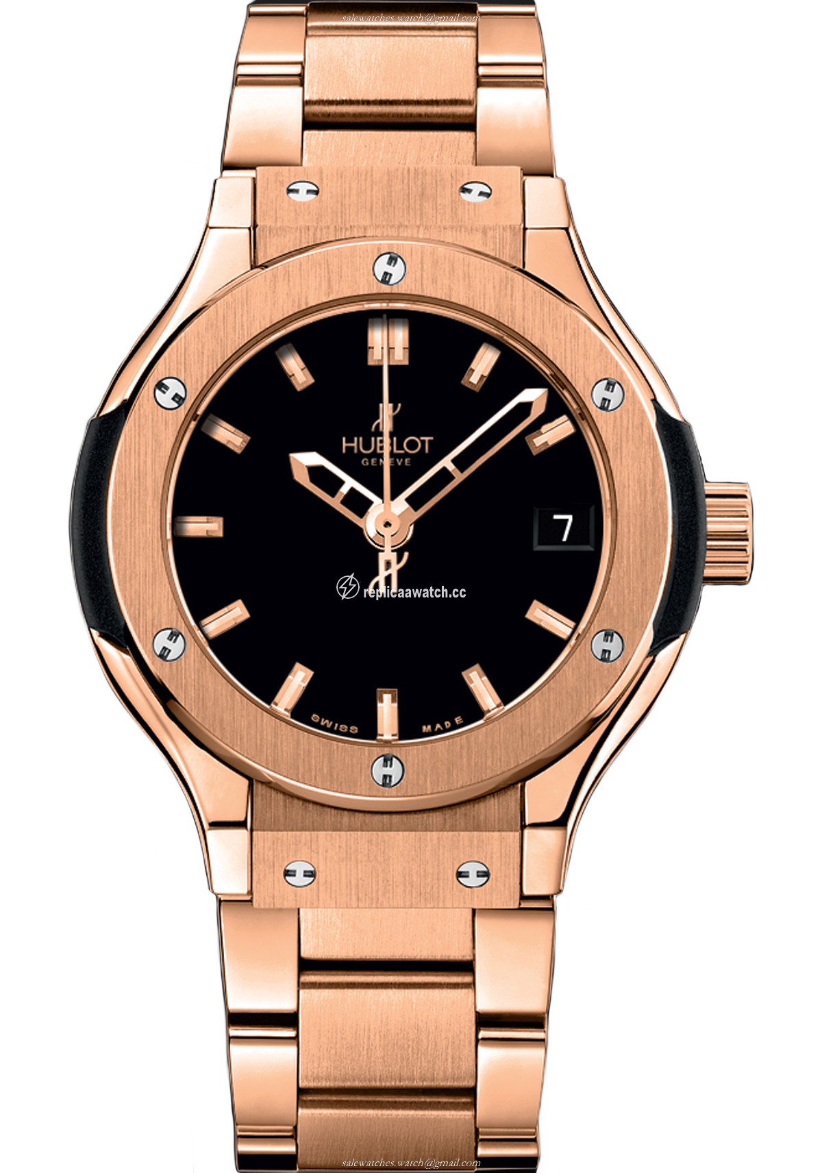 581.OX.1180.OX Hublot Classic Fusion Ladies King Gold 33MM