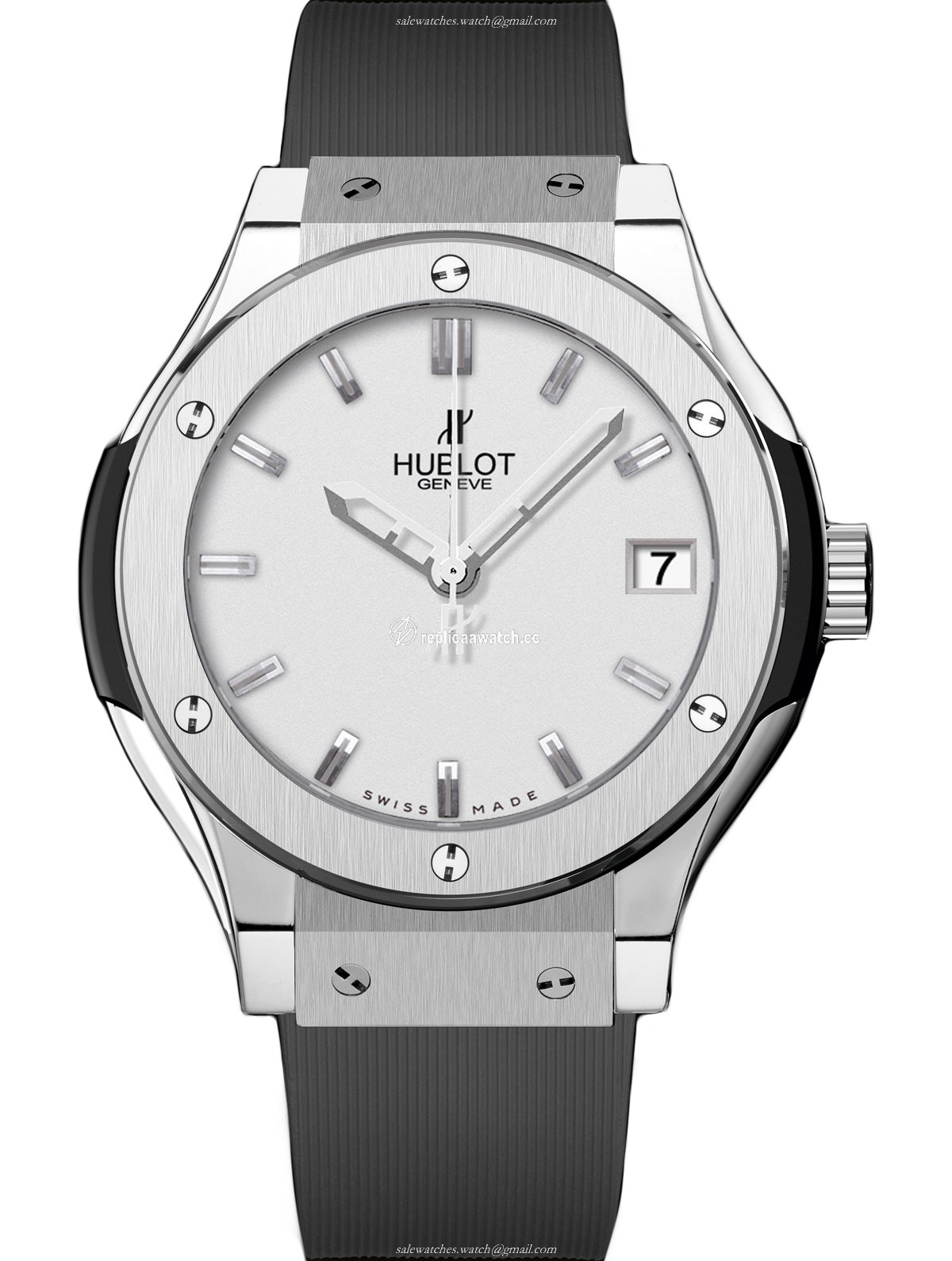 581.NX.2610.RX Hublot Classic Fusion Ladies Titanium Opalin 33MM