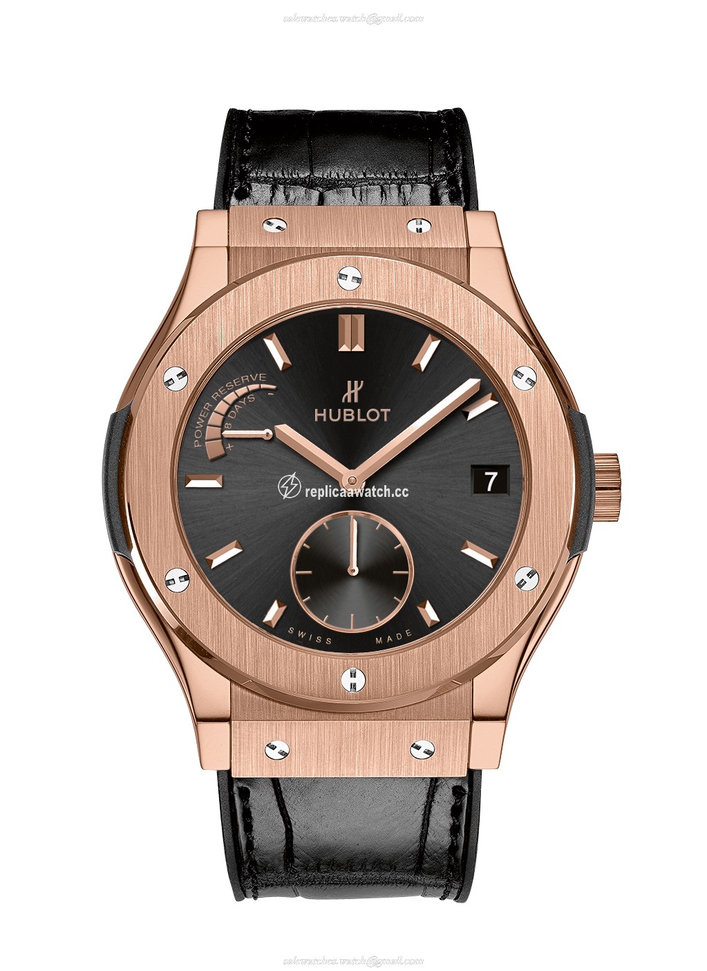 516.OX.1480.LR Hublot Classic Fusion Power Reserve 8 Days King Gold