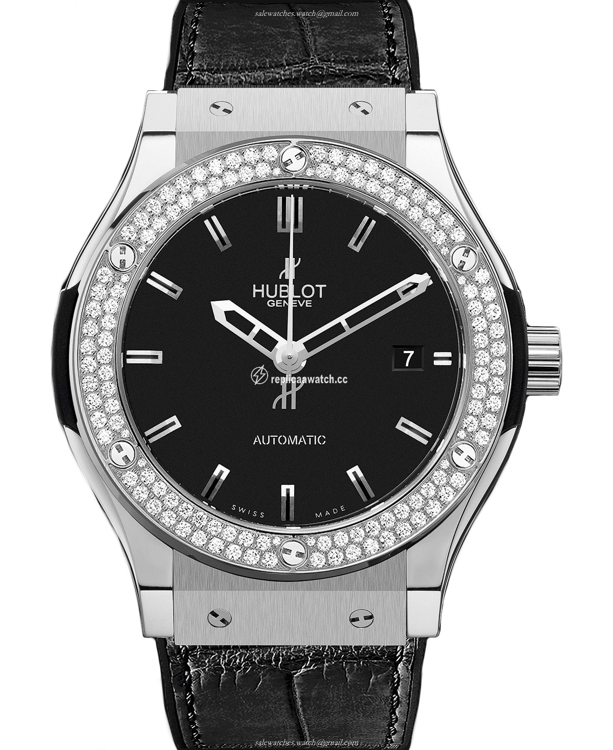 565.NX.1170.LR.1104 Hublot Classic Fusion Titanium Diamonds 38MM