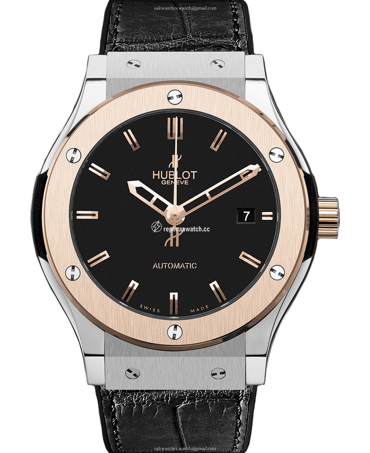 565.NO.1180.LR Hublot Classic Fusion Titanium King Gold 38MM