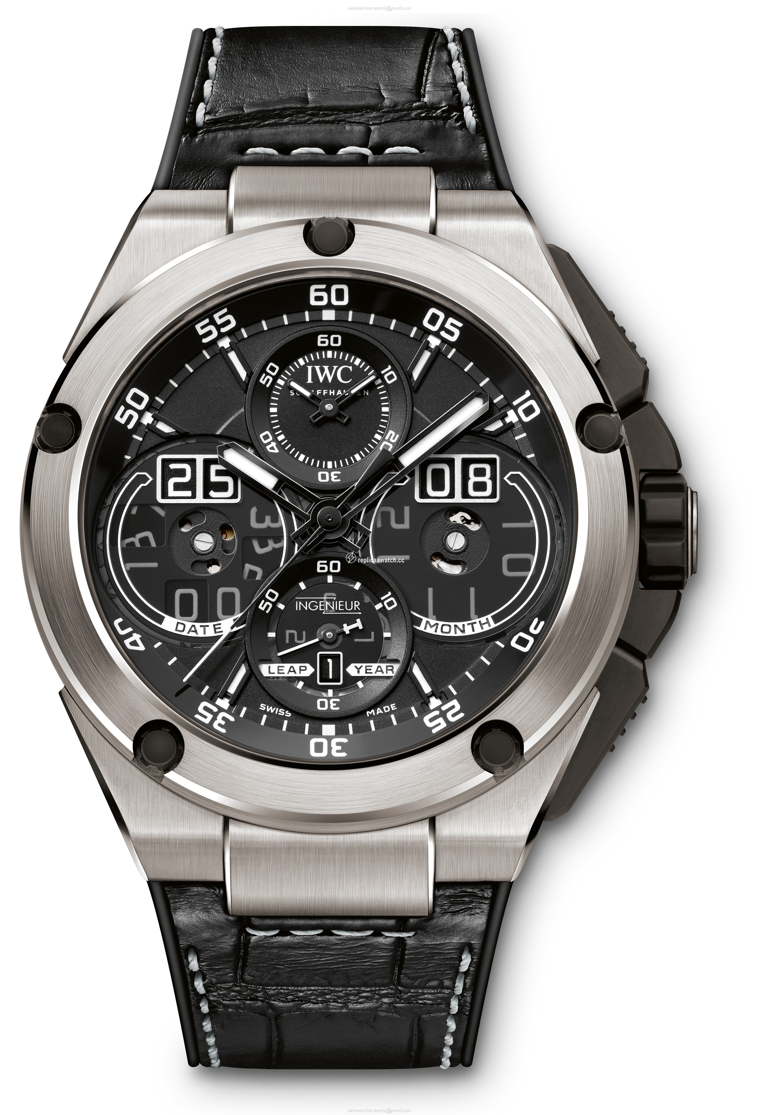 IW379201 IWC Ingenieur Automatic Perpetual Calendar Digital Date-Month