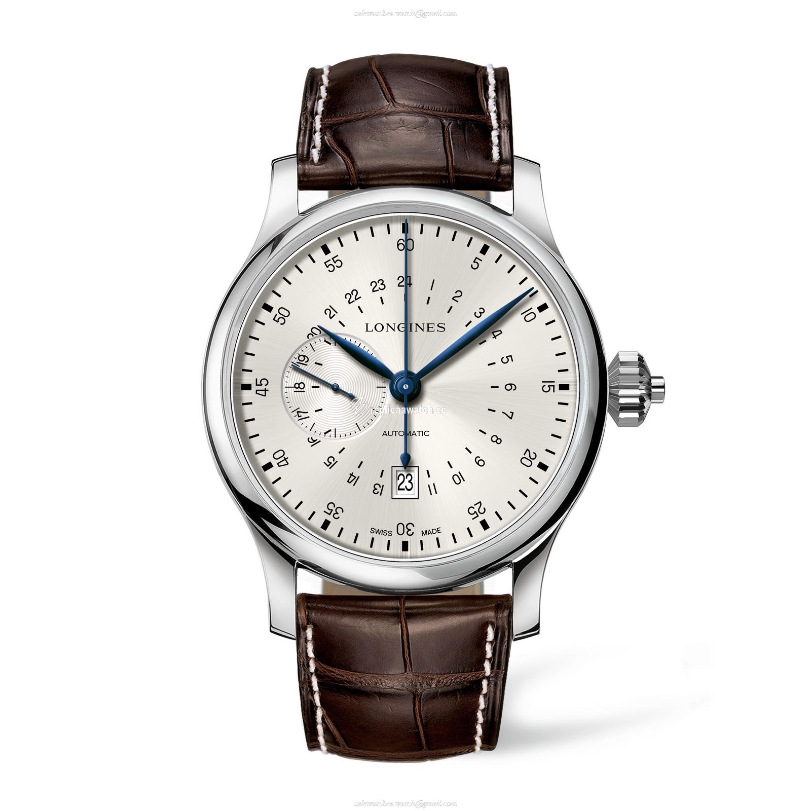 L2.797.4.73.0 Longines Heritage Collection 24 Hours Single Push-Piece Chrono