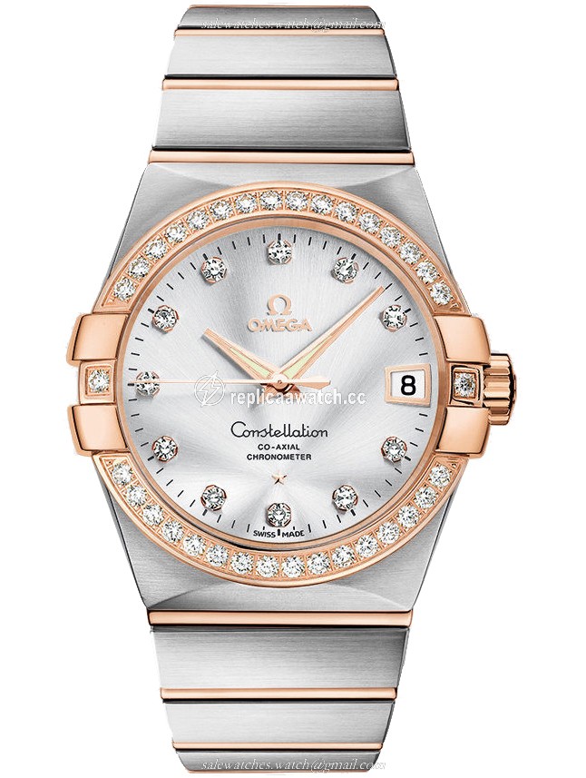 123.25.38.21.52.001 Omega Constellation Co-Axial 38 MM
