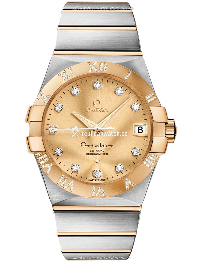 123.25.38.21.58.002 Omega Constellation Co-Axial 38 MM