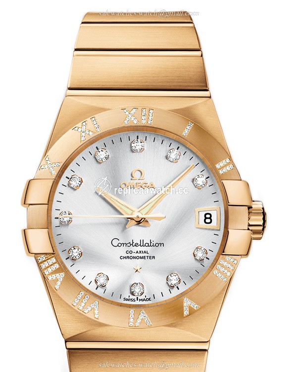 123.55.38.21.52.008 Omega Constellation Co-Axial 38 MM
