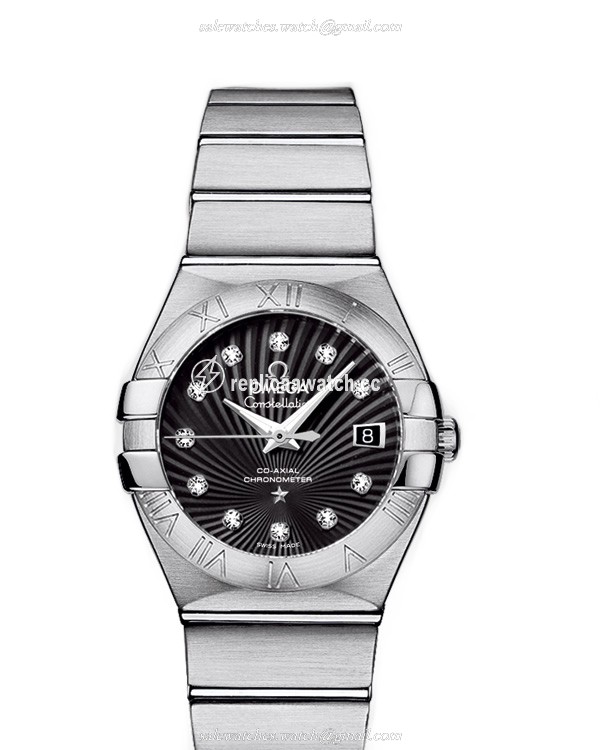 123.10.27.20.51.001 Omega Constellation Ladies Co-Axial 27 MM