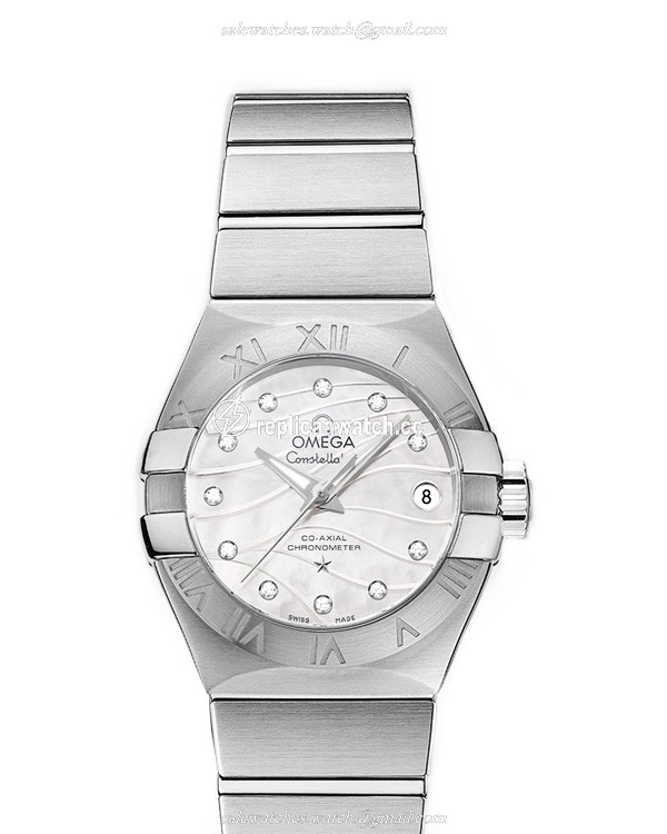 123.10.27.20.55.002 Omega Constellation Ladies Co-Axial 27 MM