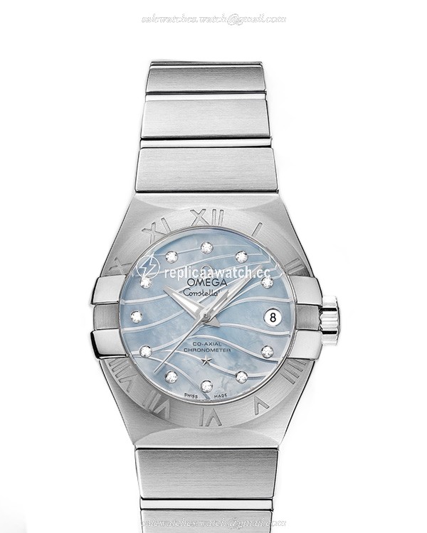 123.10.27.20.57.001 Omega Constellation Ladies Co-Axial 27 MM