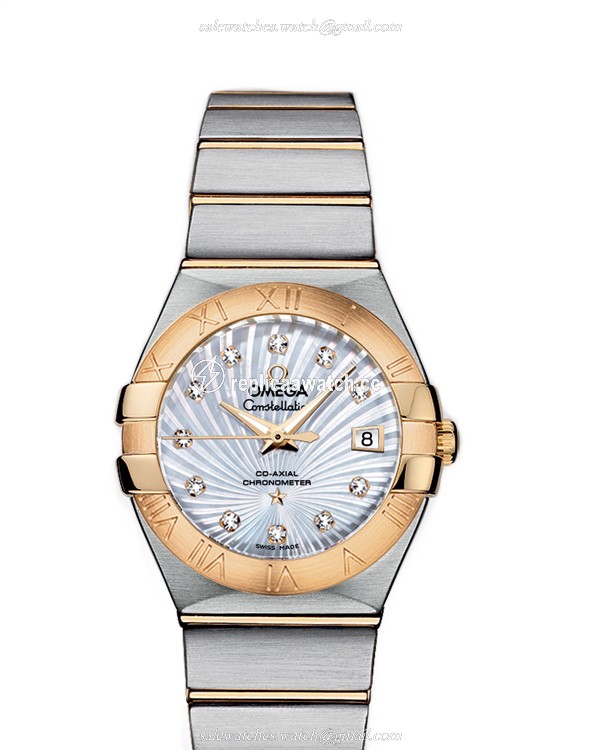 123.20.27.20.55.002 Omega Constellation Ladies Co-Axial 27 MM