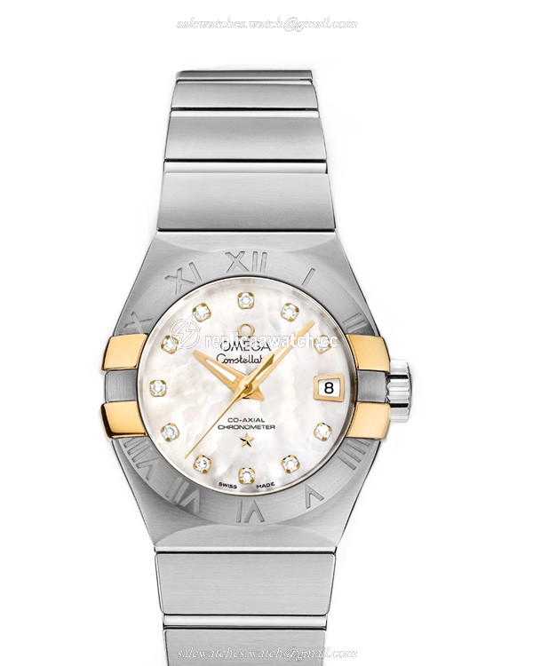 123.20.27.20.55.005 Omega Constellation Ladies Co-Axial 27 MM