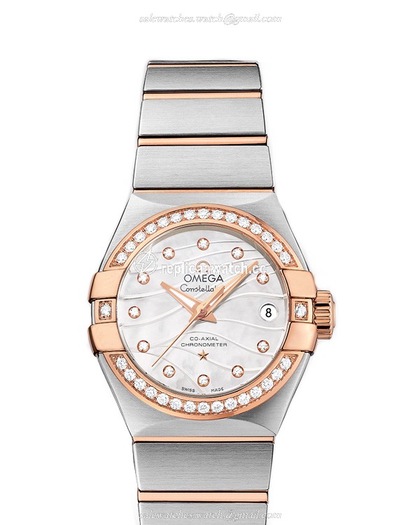 123.25.27.20.55.005 Omega Constellation Ladies Co-Axial 27 MM