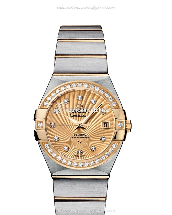 123.25.27.20.58.001 Omega Constellation Ladies Co-Axial 27 MM