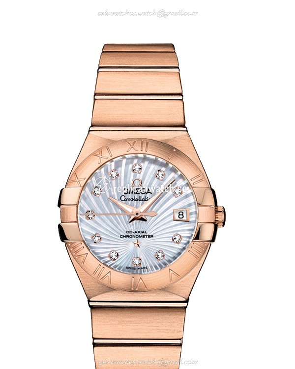 123.50.27.20.55.001 Omega Constellation Ladies Co-Axial 27 MM