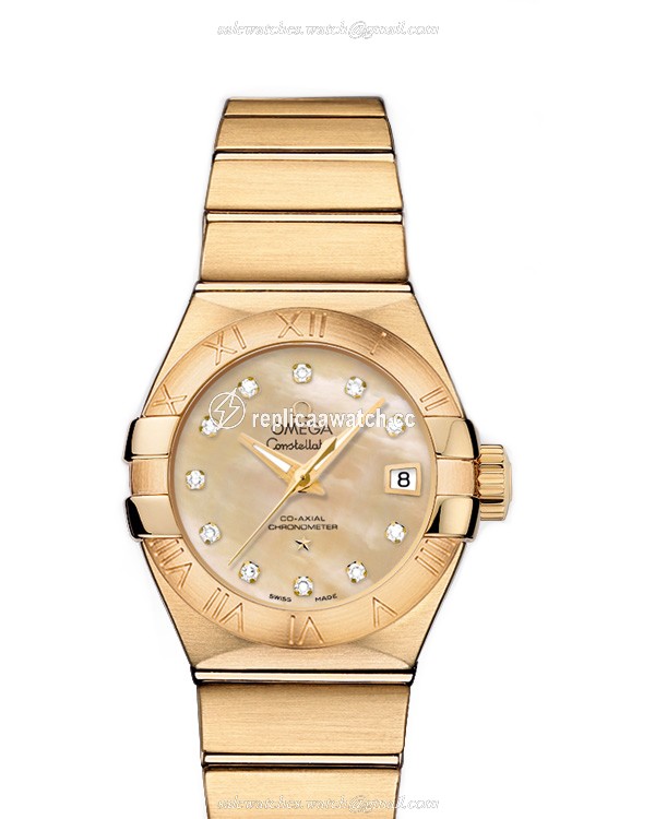 123.50.27.20.57.002 Omega Constellation Ladies Co-Axial 27 MM