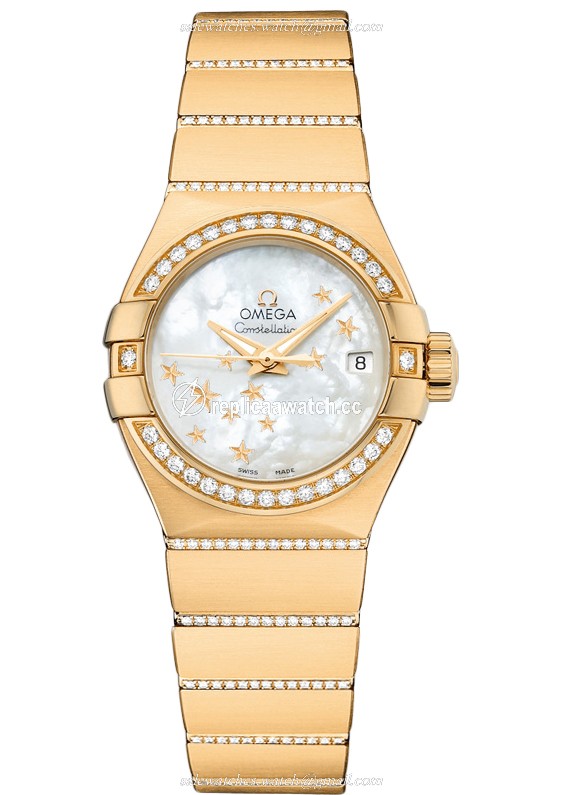 123.55.27.20.05.002 Omega Constellation Ladies Co-Axial 27 MM